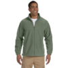Harriton Men's 8 oz. Full-Zip Fleece - Image 3