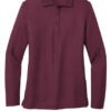Port Authority® Ladies Silk Touch™ Long Sleeve Polo - Image 2