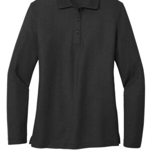 Port Authority® Ladies Silk Touch™ Long Sleeve Polo