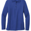 Port Authority® Ladies Silk Touch™ Long Sleeve Polo - Image 6