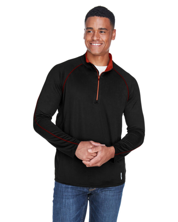 North End Radar Quarter Zip Long Sleeve Top - Image 3