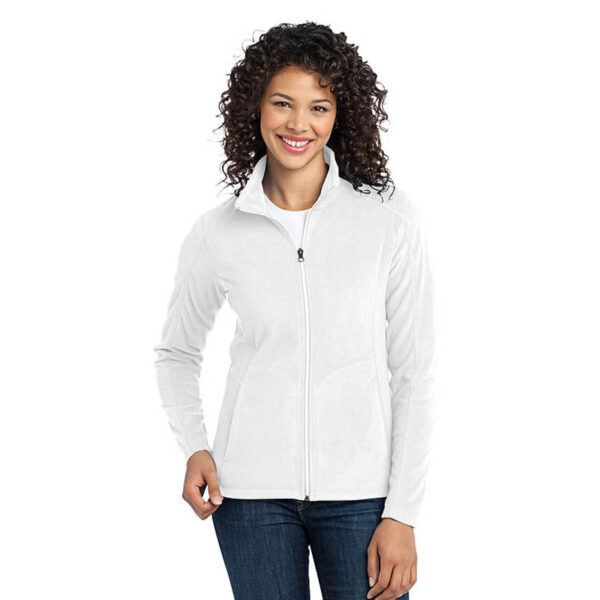 Port Authority® Ladies Full Zip Microfleece Jacket - Image 8