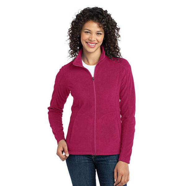 Port Authority® Ladies Full Zip Microfleece Jacket - Image 4