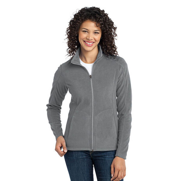 Port Authority® Ladies Full Zip Microfleece Jacket - Image 6
