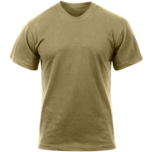 Coyote Brown AR 670-1 Compliant Military T-Shirt