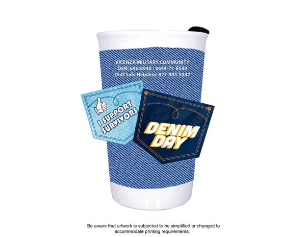 11 oz. Double Wall Ceramic Tumbler