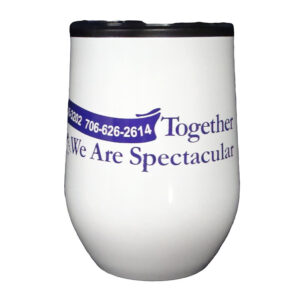 12oz Stainless Steel Stemless Wine Glass