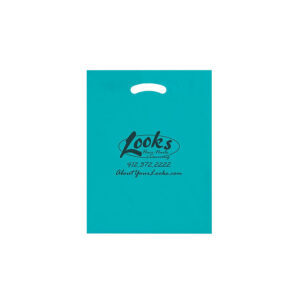 Die Cut Handle Bag 12x15x3 Fold-Over Reinforced