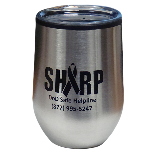 12oz Stainless Steel Stemless Wine Glass - Image 3