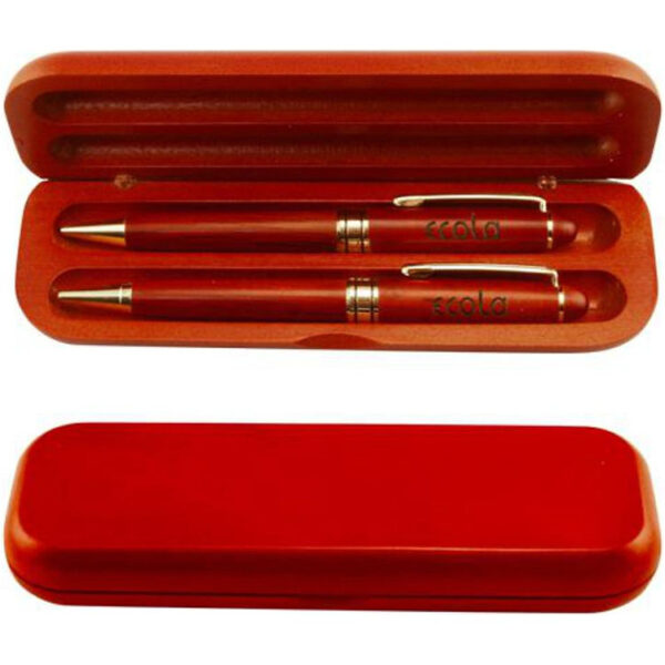Elegant Rosewood Pen and Pencil Sets