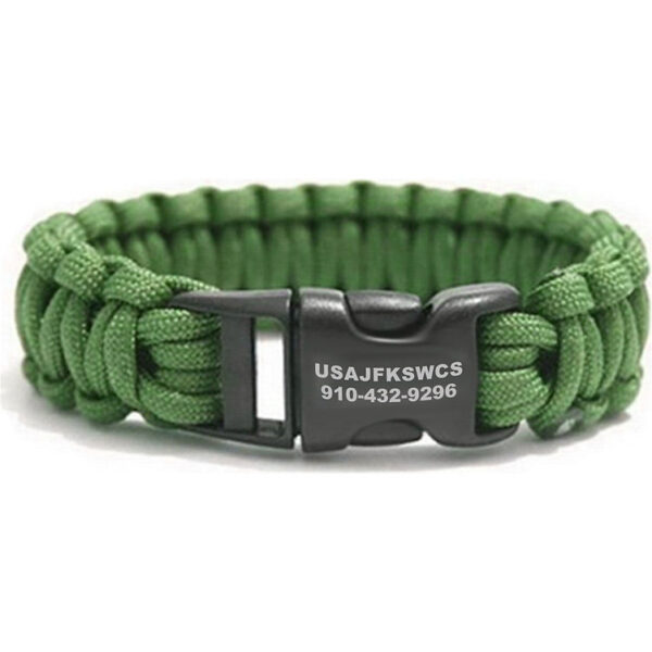 Paracord Survival Bracelet - Image 3