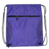 Drawstring Bag with Mesh Inserts - Image 5
