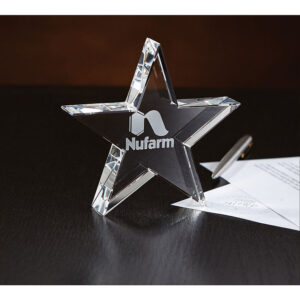 Crystal Star Paperweight