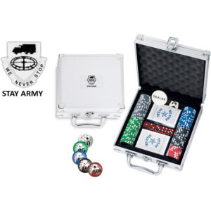 100 pc Poker Set in Metal Case