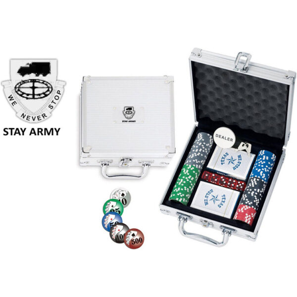 100 pc Poker Set in Metal Case