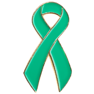 Gold Trimmed Awareness Lapel Pins