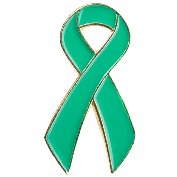 Gold Trimmed Awareness Lapel Pins