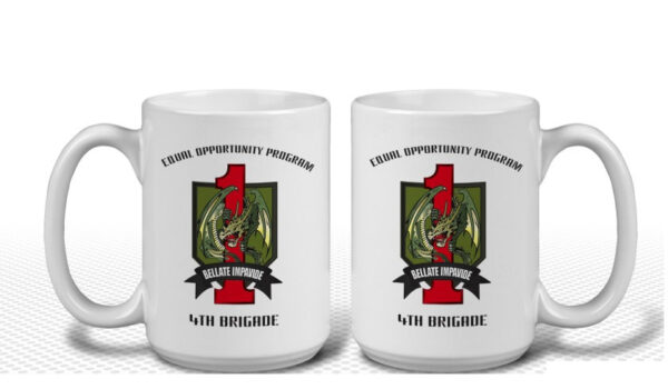 15oz. White Ceramic Mug - Image 2