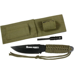 Paracord Knife with Fire Starter