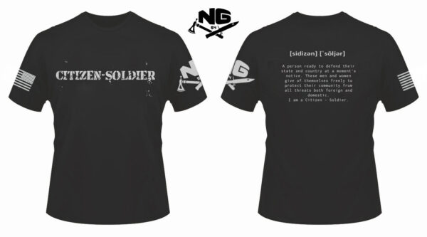 Lomar National Guard Citizen-Soldier NG-54 T-shirts