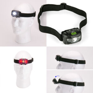 Adjustable Headlamp with 4 Light Modes