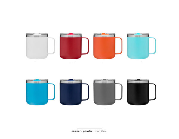 12oz Camper Mug with Acrylic Lid - Image 6