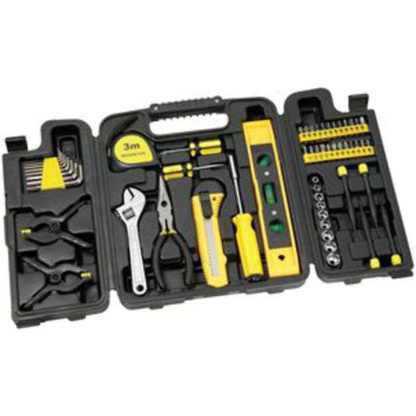 53pc Tool Set with Tri-Fold Carrying Case - Image 2