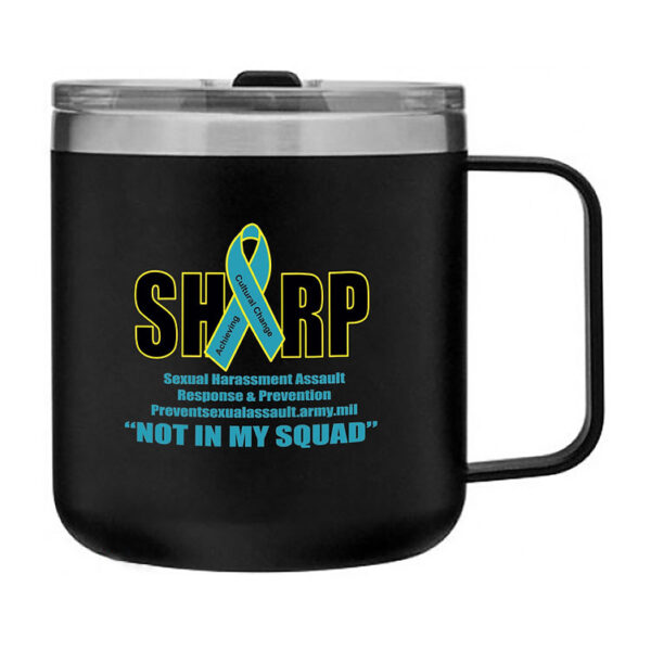 12oz Camper Mug with Acrylic Lid - Image 2