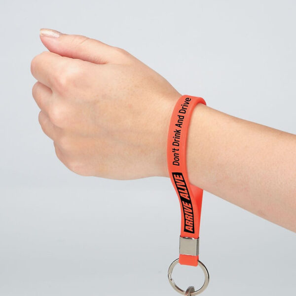 Arrive Alive: Don't Drink And Drive Key Tag Bracelet - Image 2