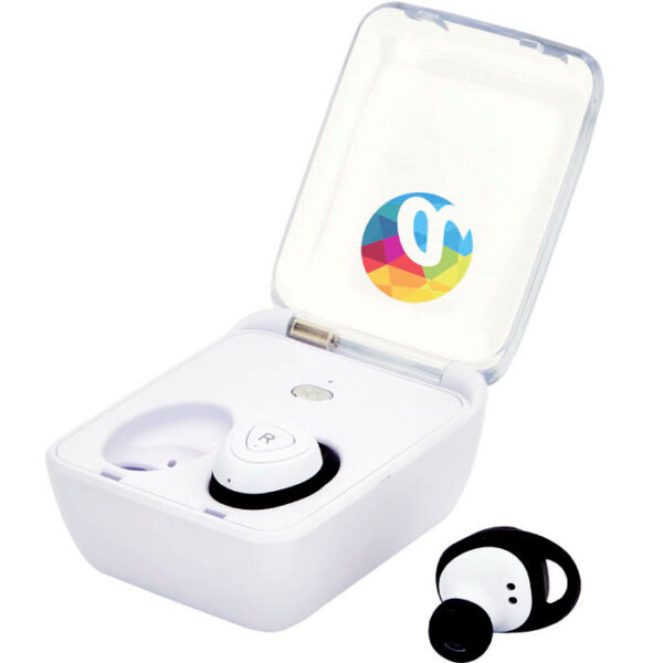 Bluetooth® Wireless Earbuds with Charger Case - Image 2