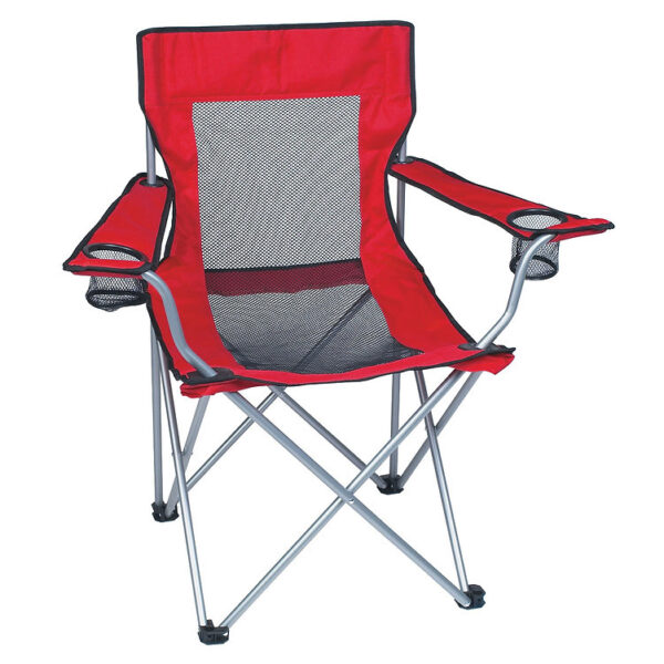 Mesh Folding Chair with Carrying Bag - Image 4