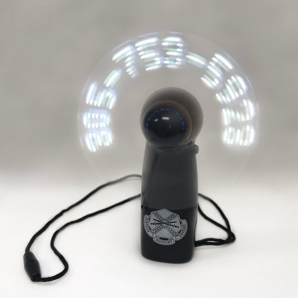 LED Light Message Hand Fan - Image 2