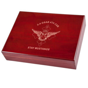 7.25" x 9.5" - Rosewood Humidor