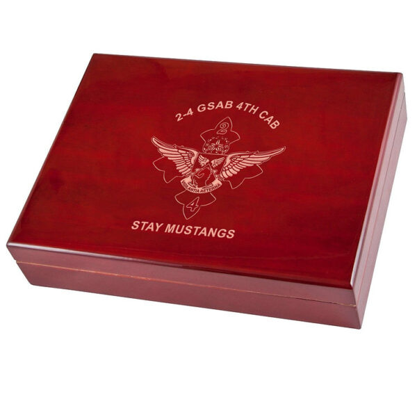 7.25" x 9.5" - Rosewood Humidor