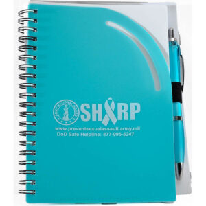 Curvy Top Journal with Pen