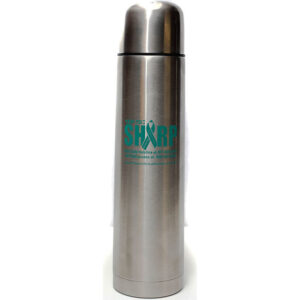 Slim Thermal Bullet Bottle with Pouch