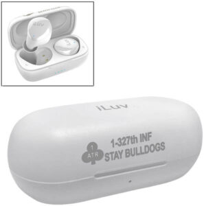 iLuv Wireless Control Earbuds & Charger Case