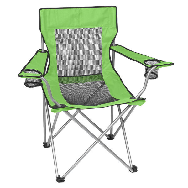 Mesh Folding Chair with Carrying Bag - Image 3