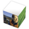 Souvenir 3" x 3" x 3" Sticky Note Cube - Image 2