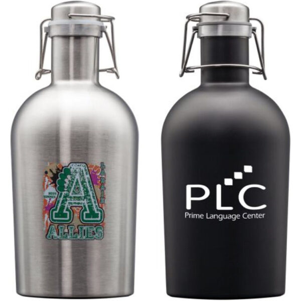 64oz Growler with Carry Handle - Image 2