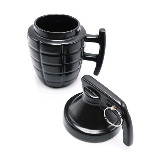 Grenade Mug with lid - Image 2