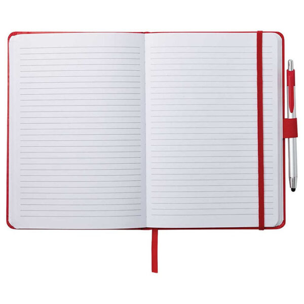 6" x 8.5" Crown Journal with Pen-Stylus - Image 3