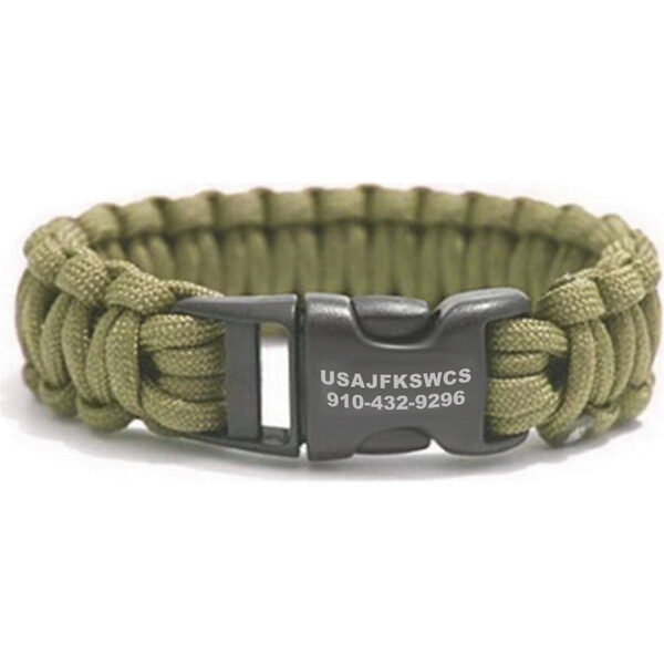 Paracord Survival Bracelet