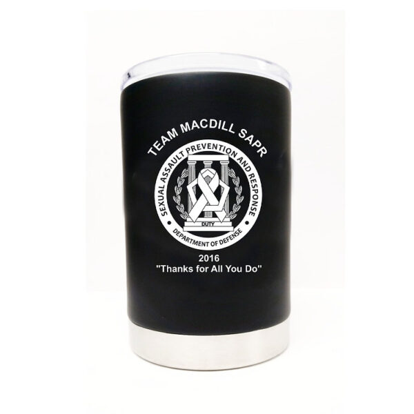 11 oz Stainless Steel Tumbler with Acrylic Lid