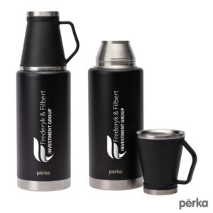 Perka® Rover 51 oz. Double Wall, Stainless Steel Growler w/ Cup