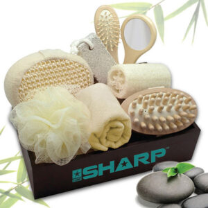 9 Piece Spa Set with Tray