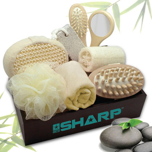 9 Piece Spa Set with Tray