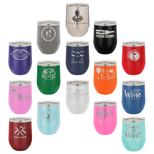 Polar Camel 12 oz. Vacuum Insulated Stemless Tumbler - Image 3