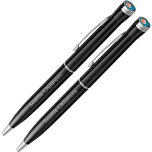 Logo Top Premier Pen and Pencil Set