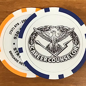 Custom 8 Stripe 11.5 Gram Poker Chips With Custom Color Design